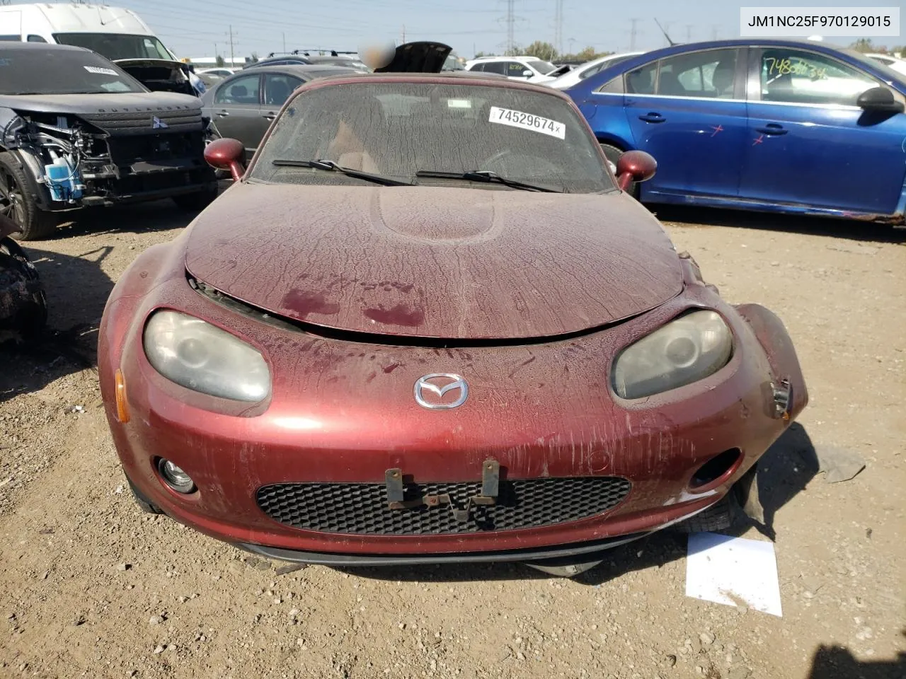 2007 Mazda Mx-5 Miata VIN: JM1NC25F970129015 Lot: 74529674