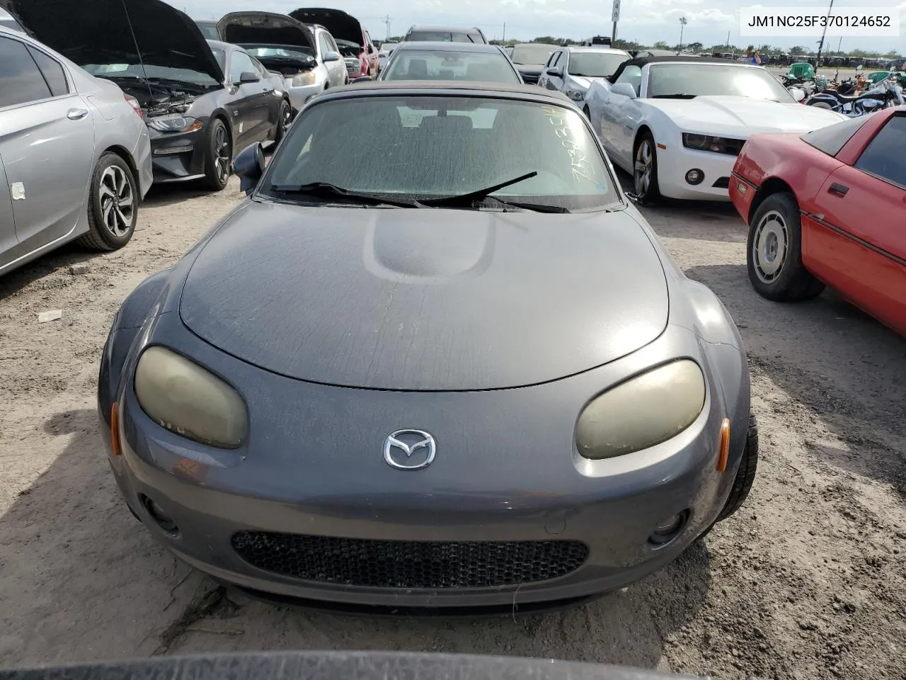 2007 Mazda Mx-5 Miata VIN: JM1NC25F370124652 Lot: 75323514