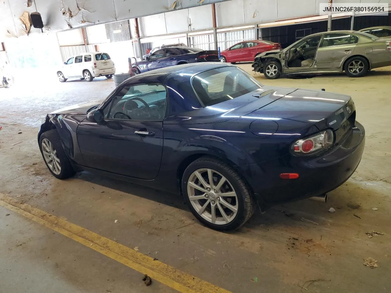 2008 Mazda Mx-5 Miata VIN: JM1NC26F380156954 Lot: 58141644