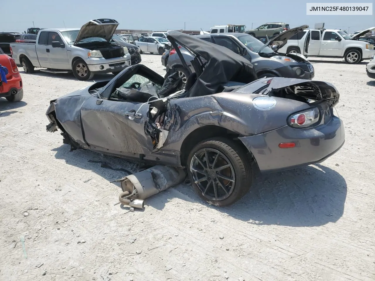 JM1NC25F480139047 2008 Mazda Mx-5 Miata