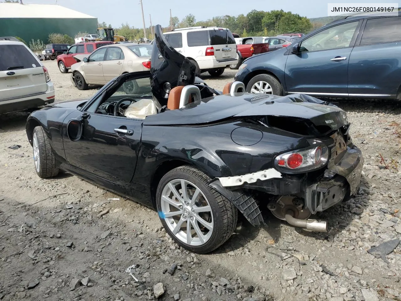 2008 Mazda Mx-5 Miata VIN: JM1NC26F080149167 Lot: 71609784