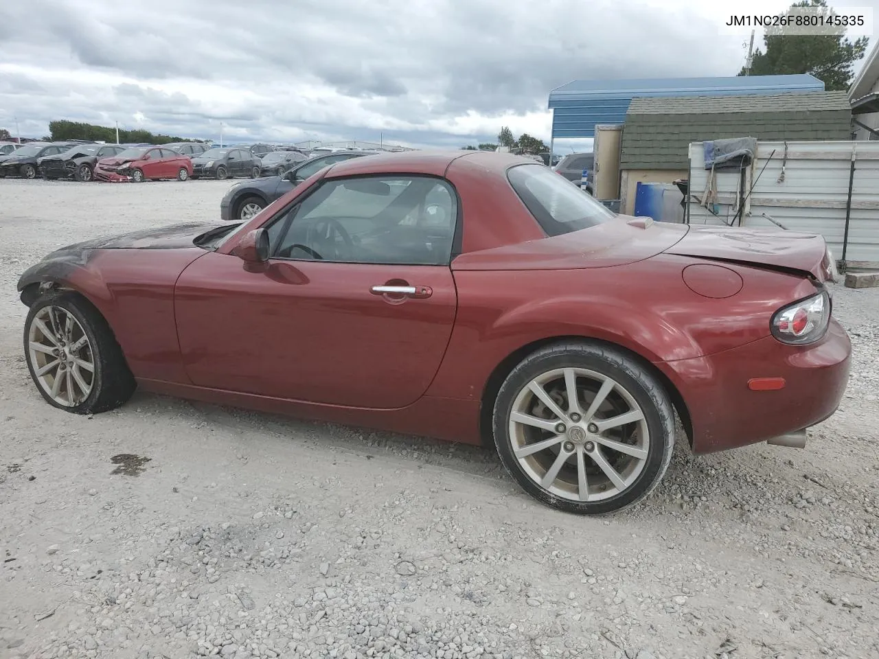 2008 Mazda Mx-5 Miata VIN: JM1NC26F880145335 Lot: 71651054