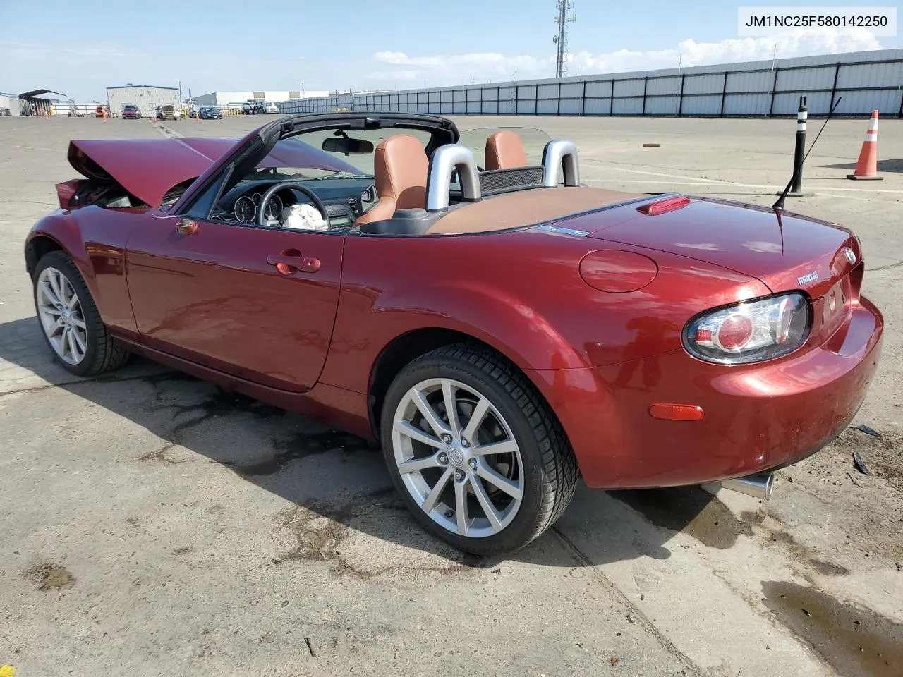 JM1NC25F580142250 2008 Mazda Mx-5 Miata