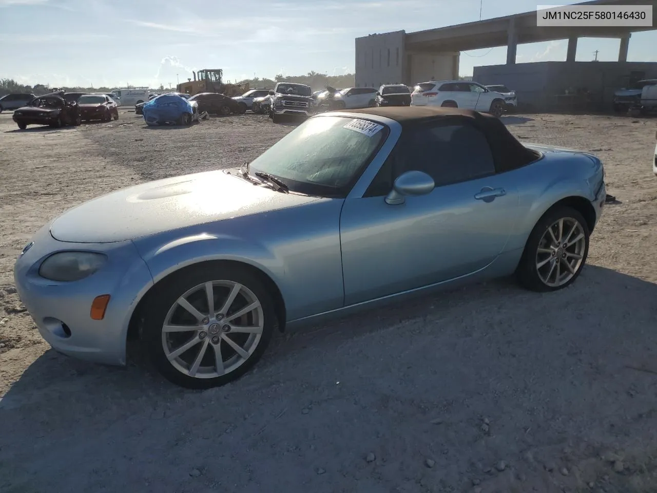 2008 Mazda Mx-5 Miata VIN: JM1NC25F580146430 Lot: 73598374