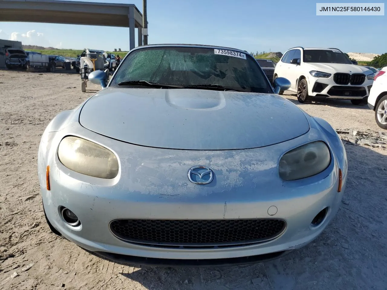 2008 Mazda Mx-5 Miata VIN: JM1NC25F580146430 Lot: 73598374