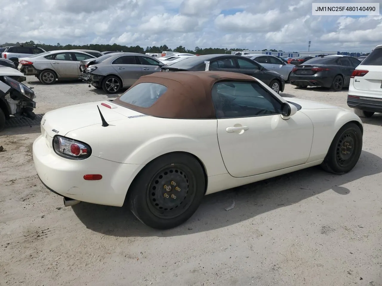 JM1NC25F480140490 2008 Mazda Mx-5 Miata