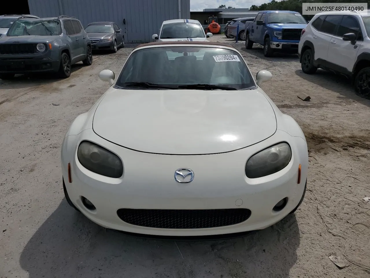 2008 Mazda Mx-5 Miata VIN: JM1NC25F480140490 Lot: 73890284