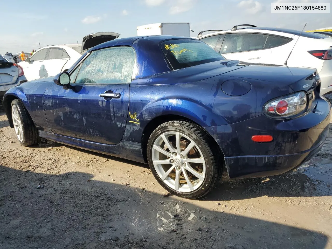 2008 Mazda Mx-5 Miata VIN: JM1NC26F180154880 Lot: 74365404