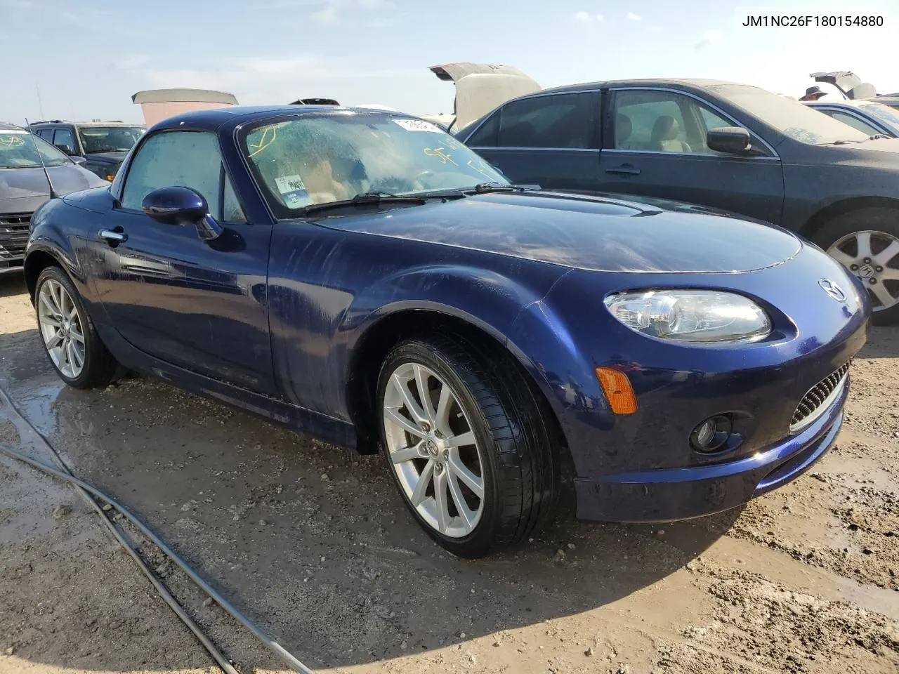 2008 Mazda Mx-5 Miata VIN: JM1NC26F180154880 Lot: 74365404