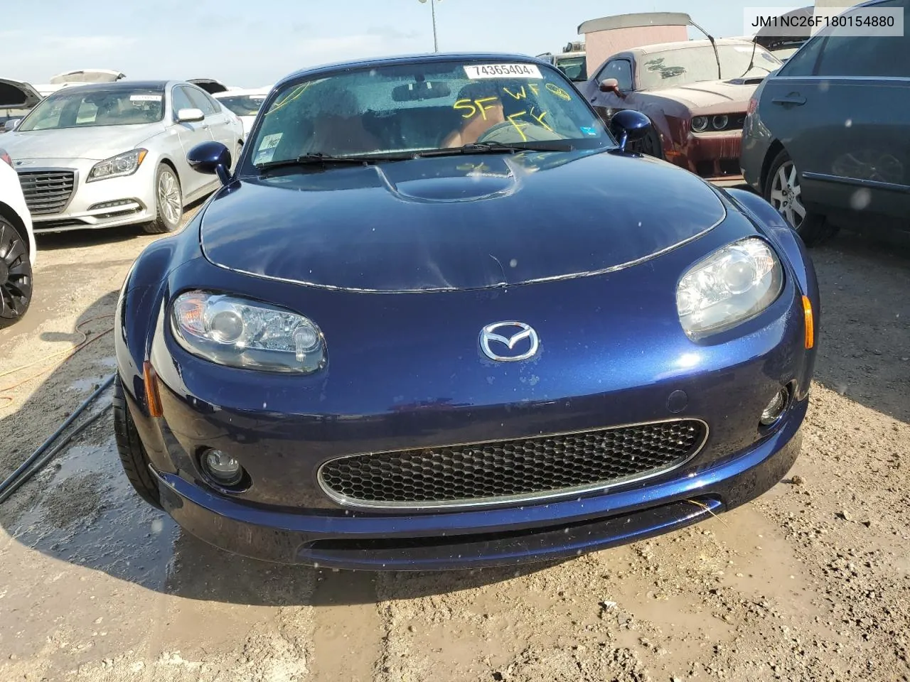 2008 Mazda Mx-5 Miata VIN: JM1NC26F180154880 Lot: 74365404