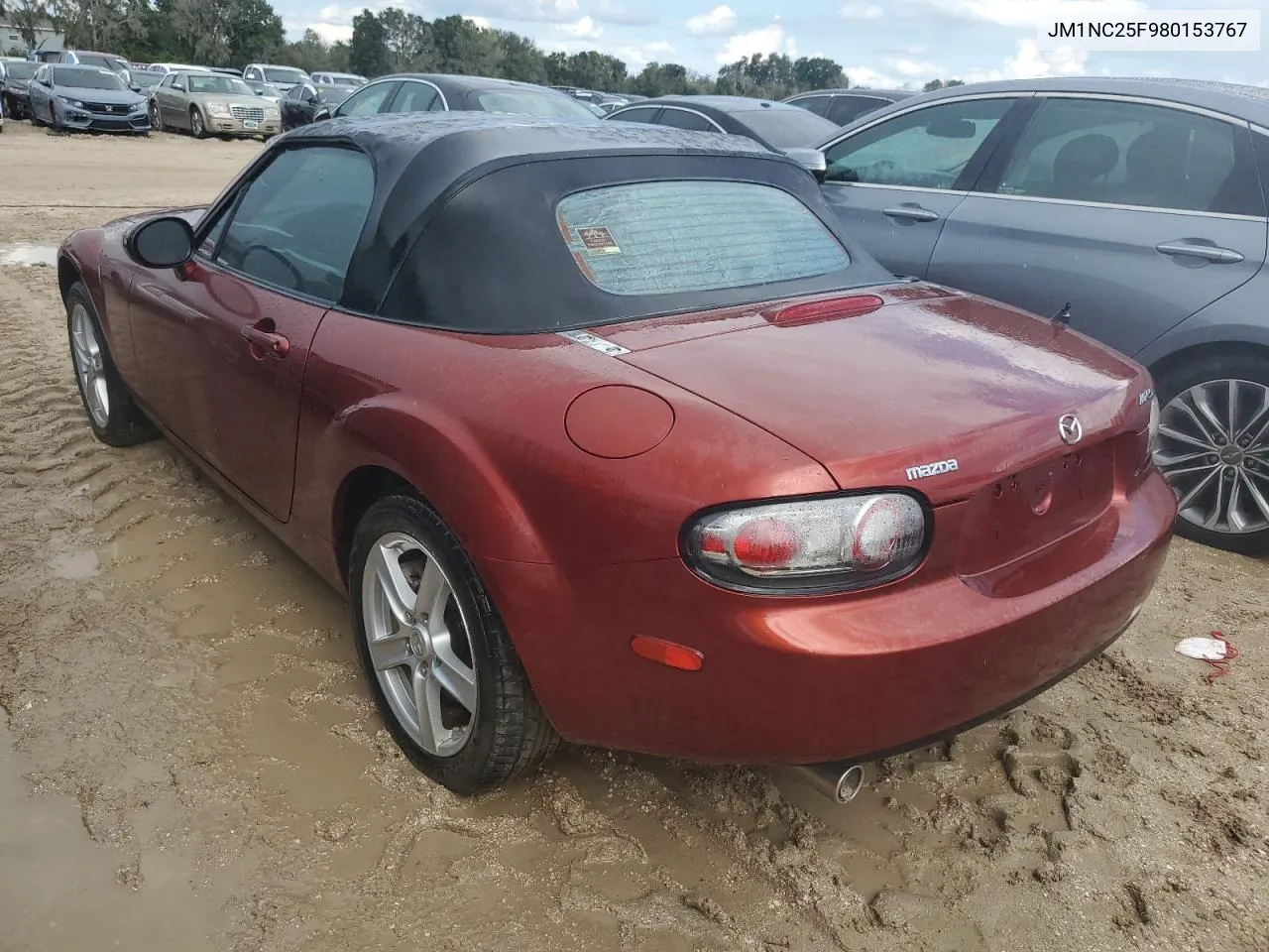 2008 Mazda Mx-5 Miata VIN: JM1NC25F980153767 Lot: 74378854