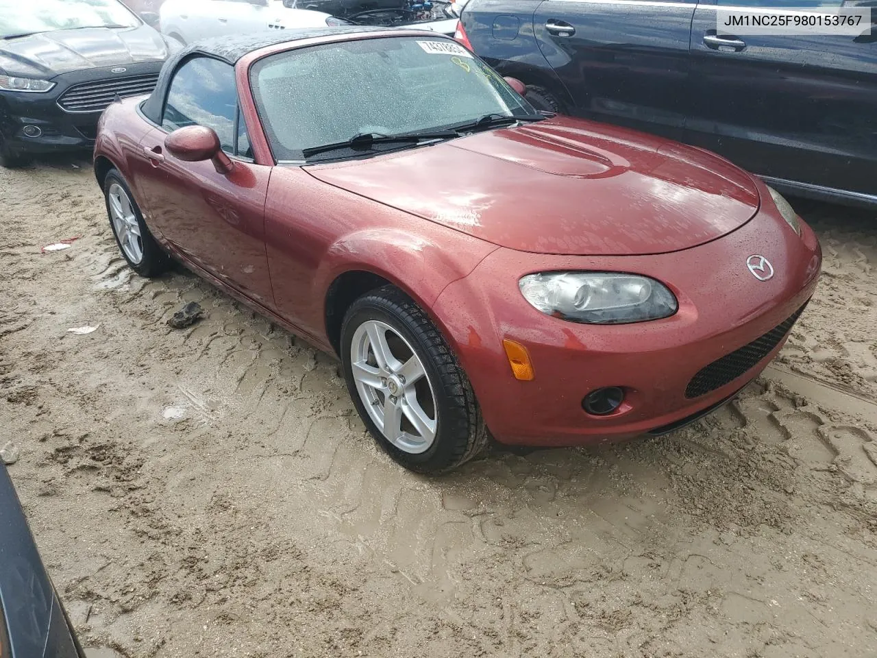 2008 Mazda Mx-5 Miata VIN: JM1NC25F980153767 Lot: 74378854