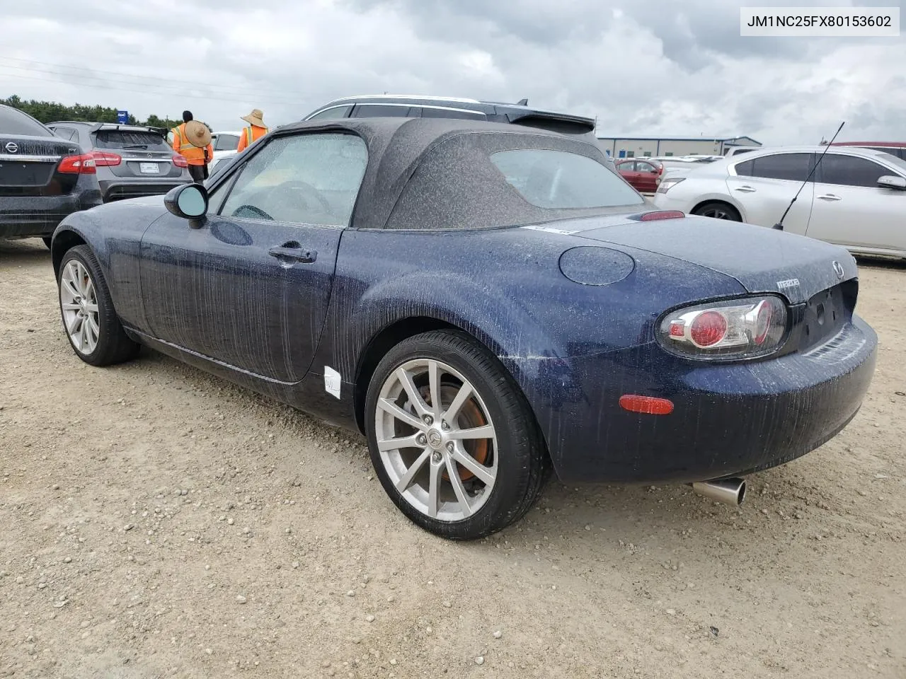 2008 Mazda Mx-5 Miata VIN: JM1NC25FX80153602 Lot: 74703894