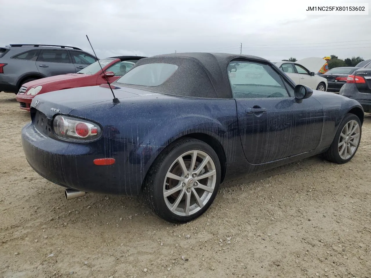 2008 Mazda Mx-5 Miata VIN: JM1NC25FX80153602 Lot: 74703894