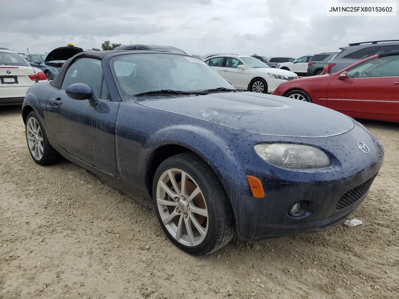 2008 Mazda Mx-5 Miata VIN: JM1NC25FX80153602 Lot: 74703894