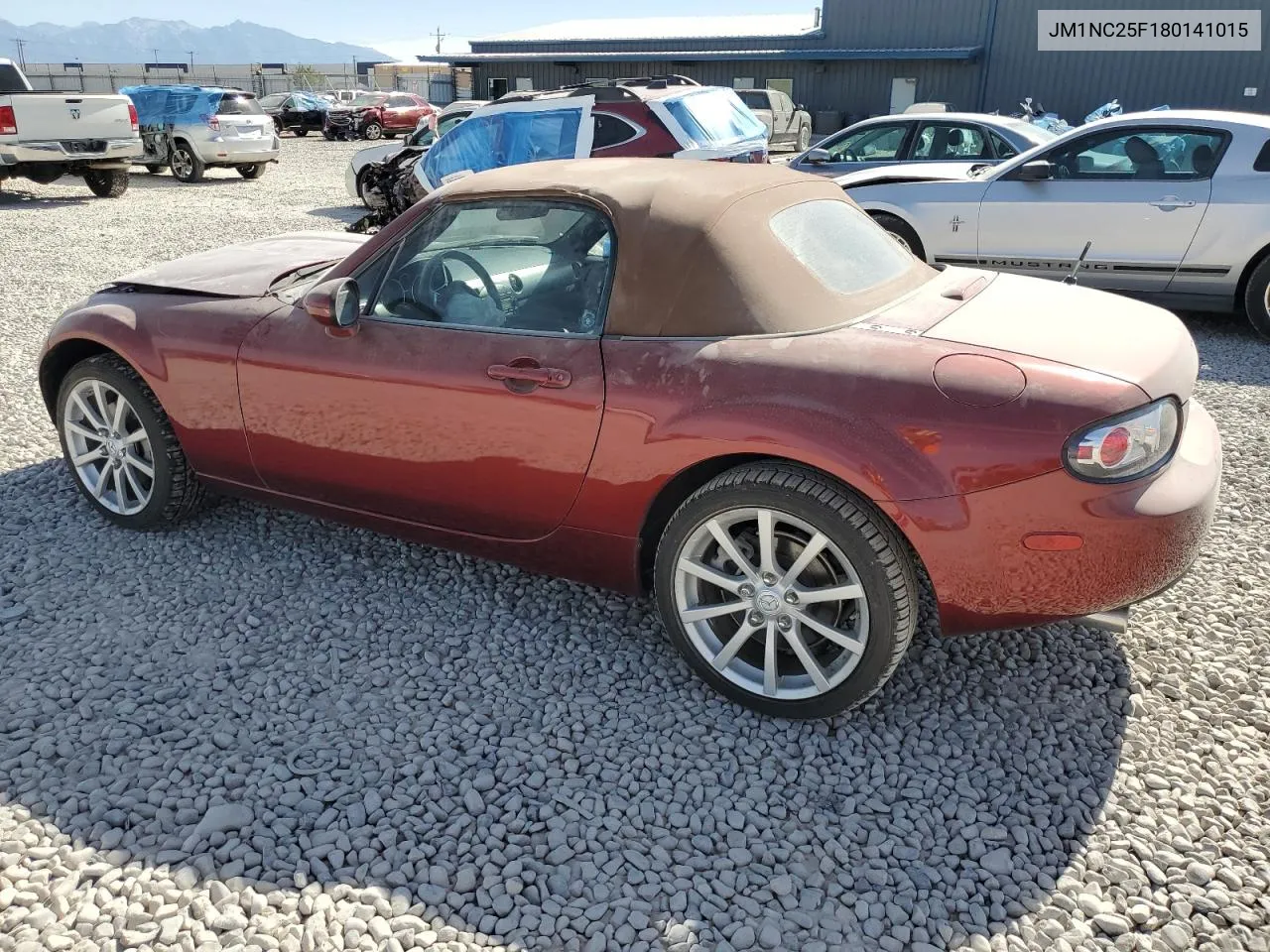 2008 Mazda Mx-5 Miata VIN: JM1NC25F180141015 Lot: 75513084