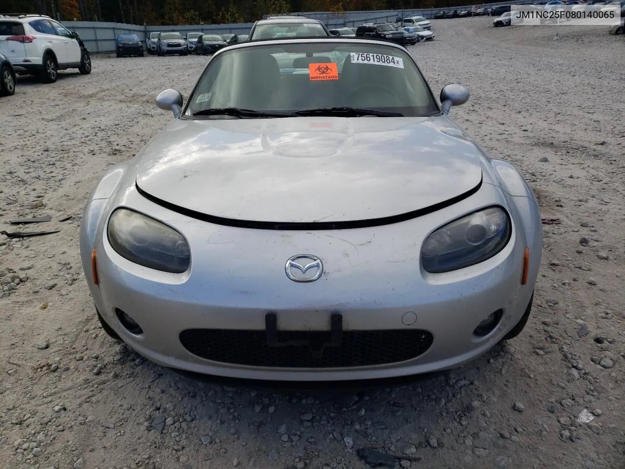 2008 Mazda Mx-5 Miata VIN: JM1NC25F080140065 Lot: 75619084