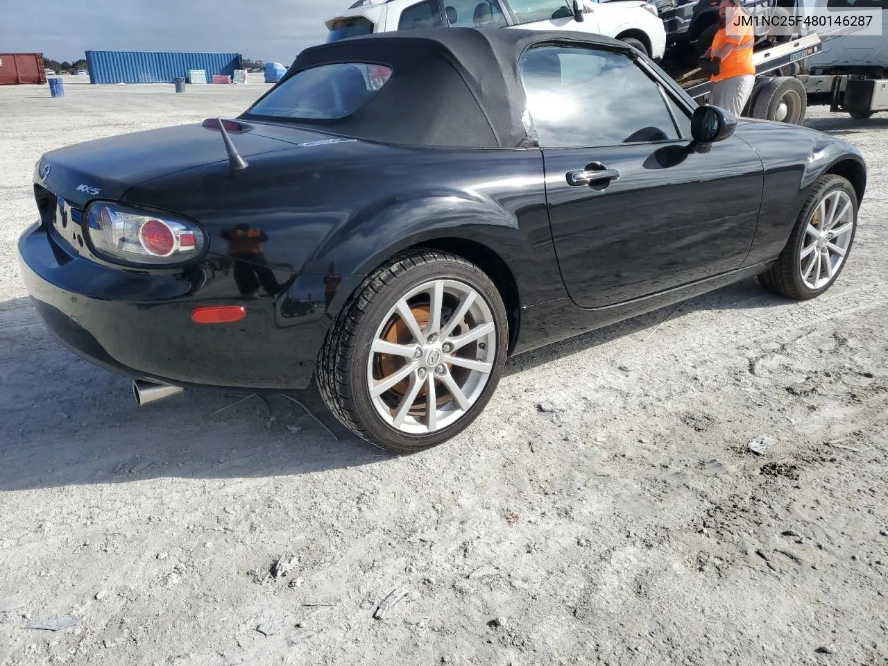 2008 Mazda Mx-5 Miata VIN: JM1NC25F480146287 Lot: 76393414