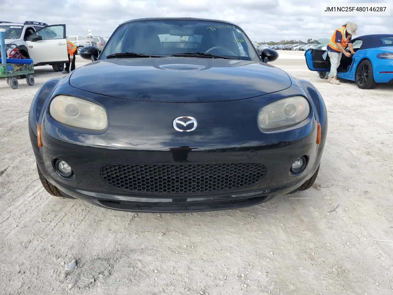 2008 Mazda Mx-5 Miata VIN: JM1NC25F480146287 Lot: 76393414