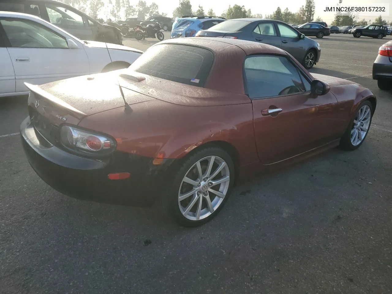 2008 Mazda Mx-5 Miata VIN: JM1NC26F380157232 Lot: 76624464