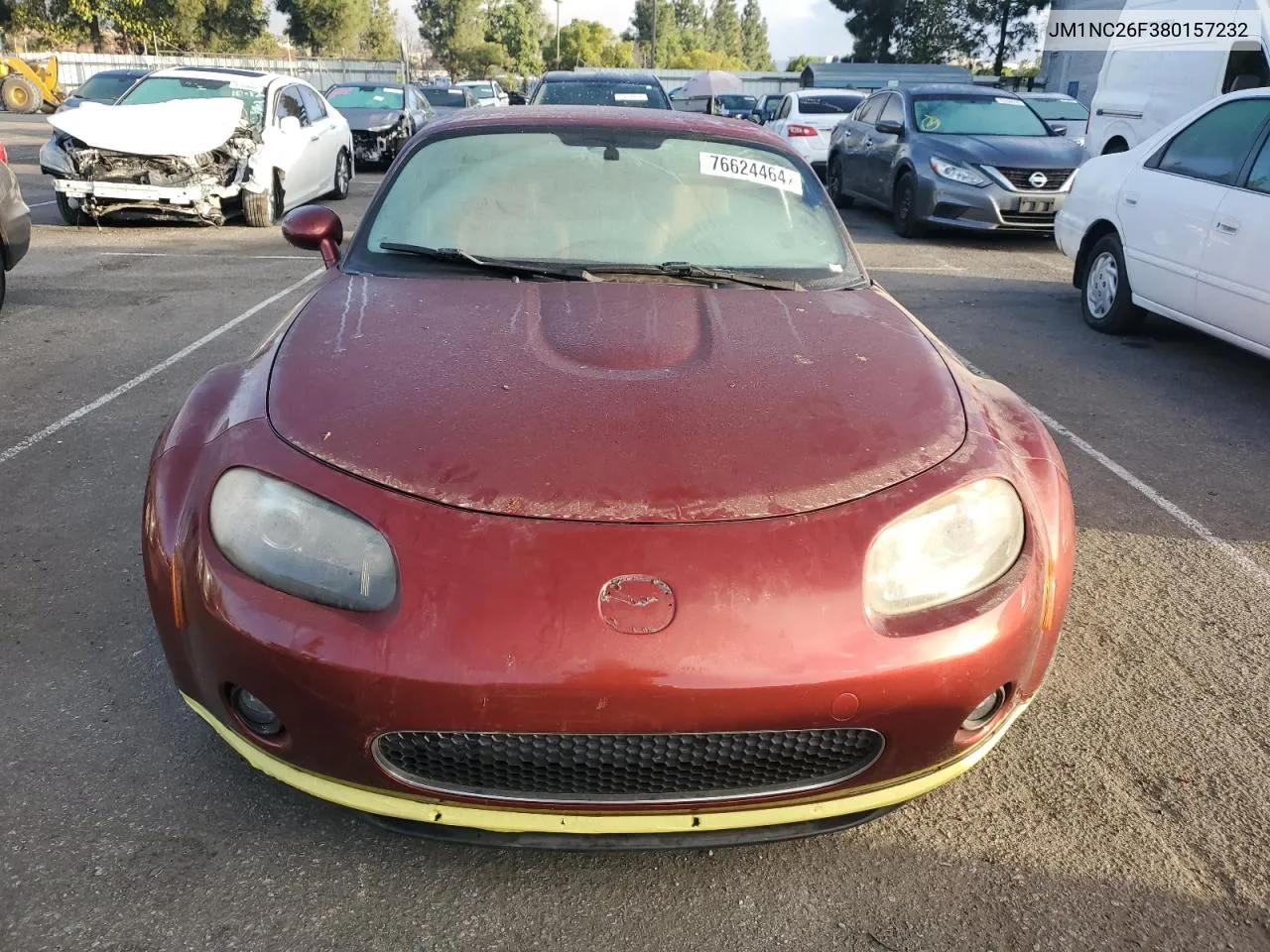 JM1NC26F380157232 2008 Mazda Mx-5 Miata