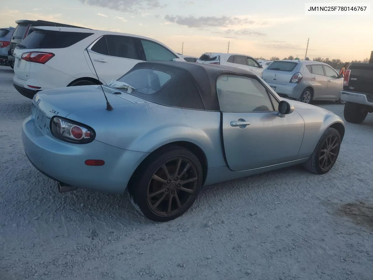 2008 Mazda Mx-5 Miata VIN: JM1NC25F780146767 Lot: 76665084