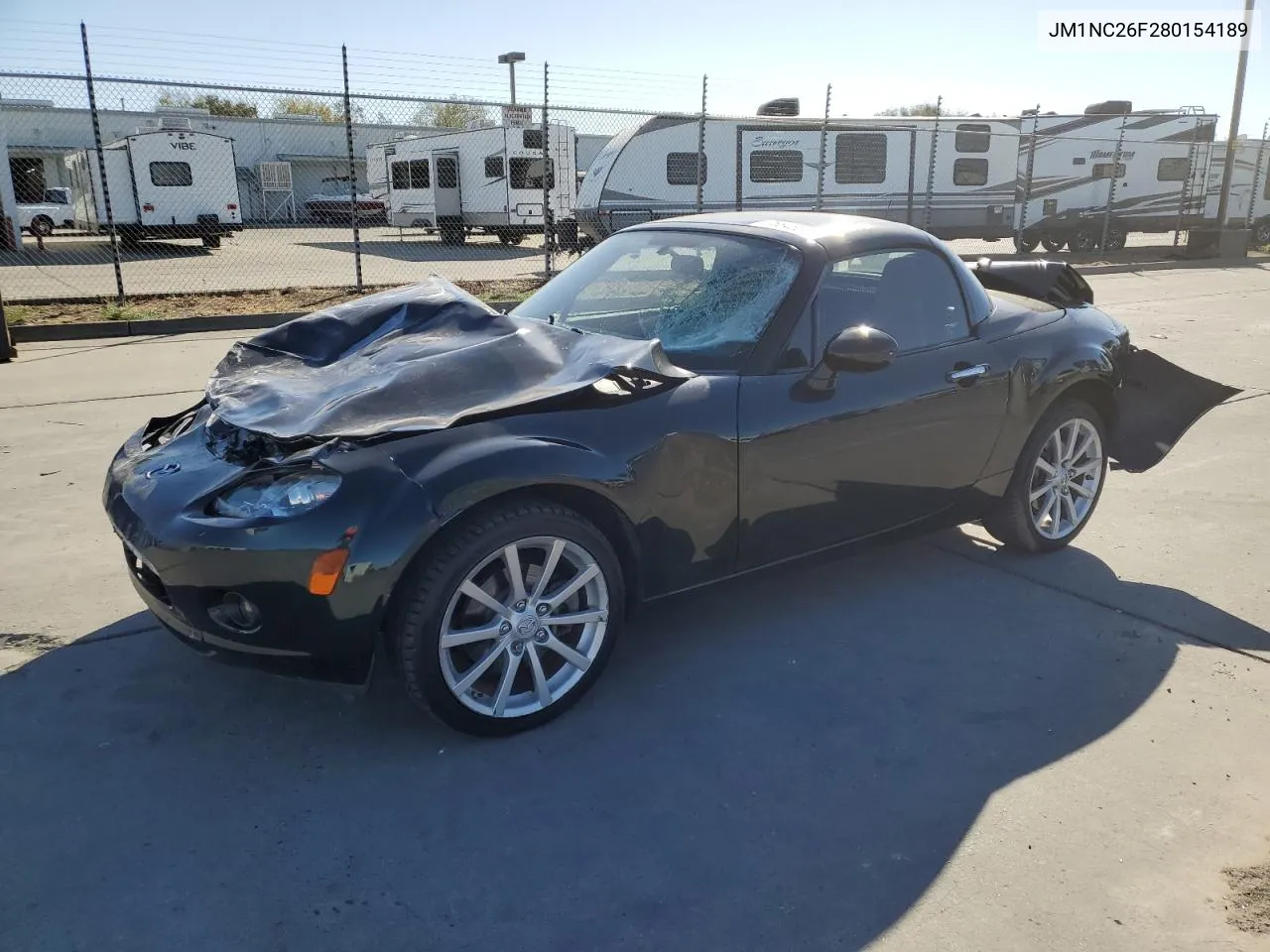 2008 Mazda Mx-5 Miata VIN: JM1NC26F280154189 Lot: 76846614