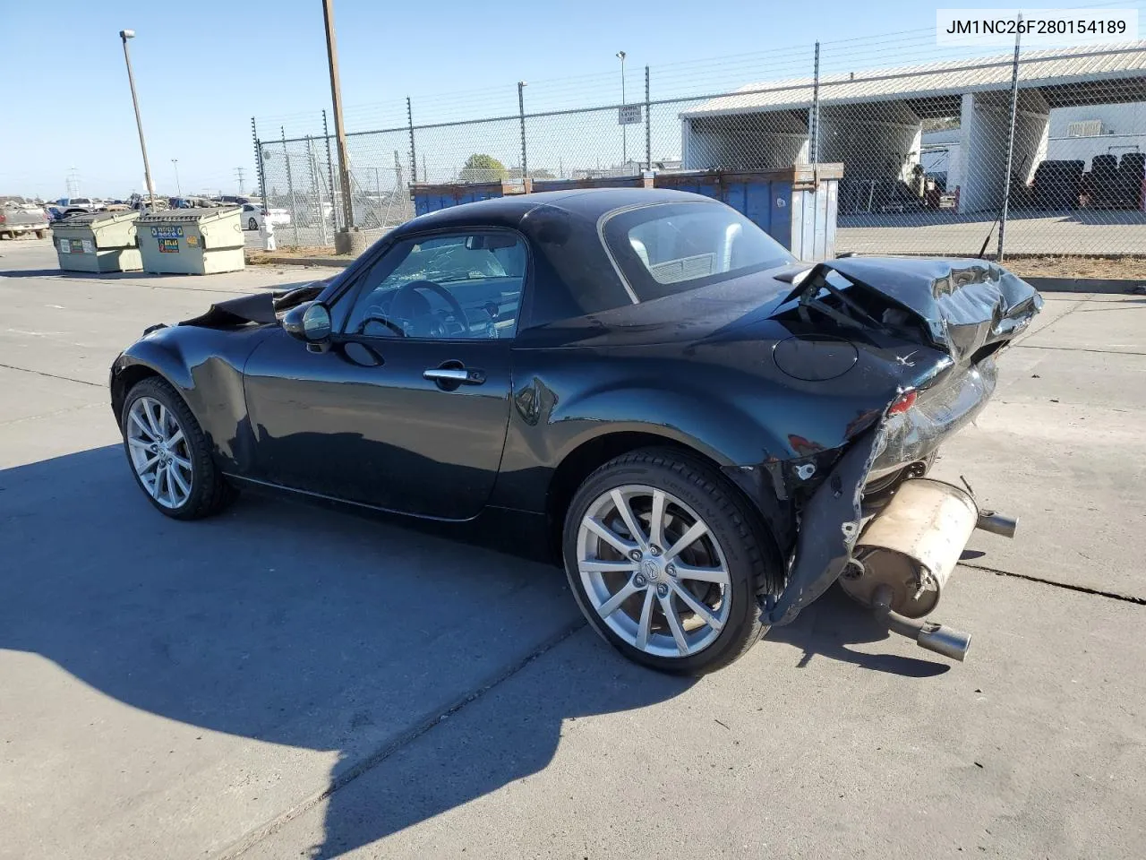 2008 Mazda Mx-5 Miata VIN: JM1NC26F280154189 Lot: 76846614