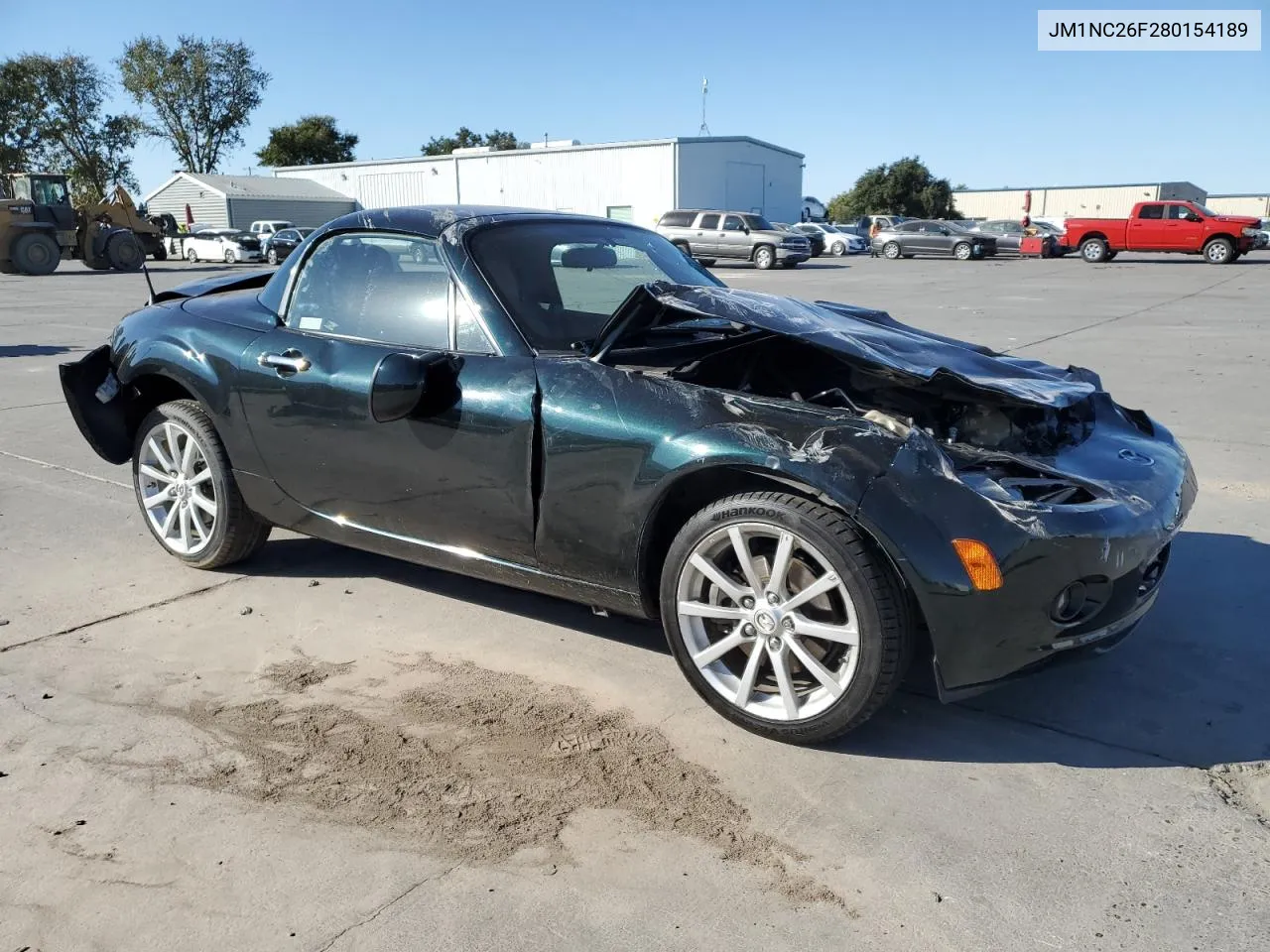 2008 Mazda Mx-5 Miata VIN: JM1NC26F280154189 Lot: 76846614