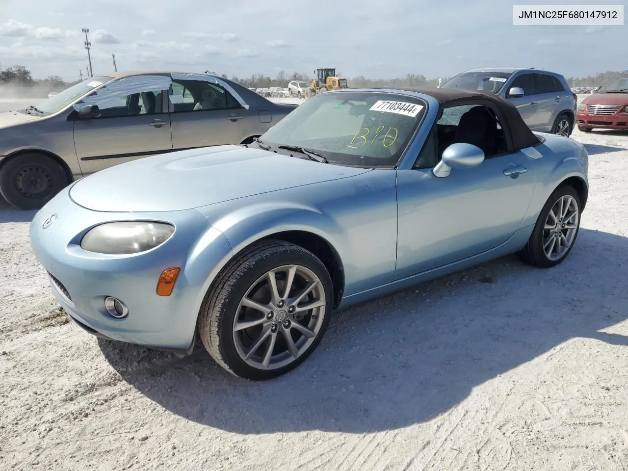 2008 Mazda Mx-5 Miata VIN: JM1NC25F680147912 Lot: 77103444