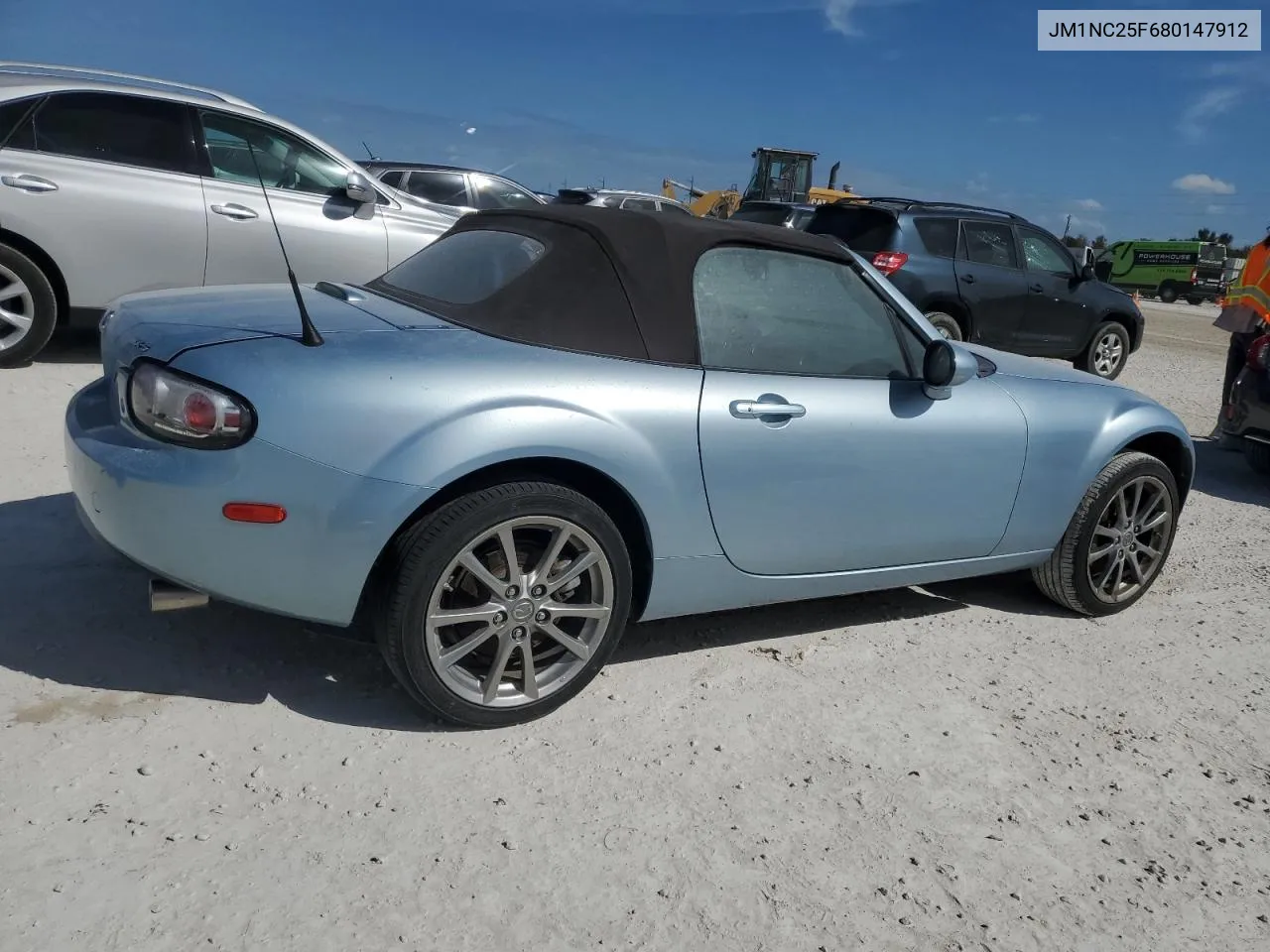 2008 Mazda Mx-5 Miata VIN: JM1NC25F680147912 Lot: 77103444