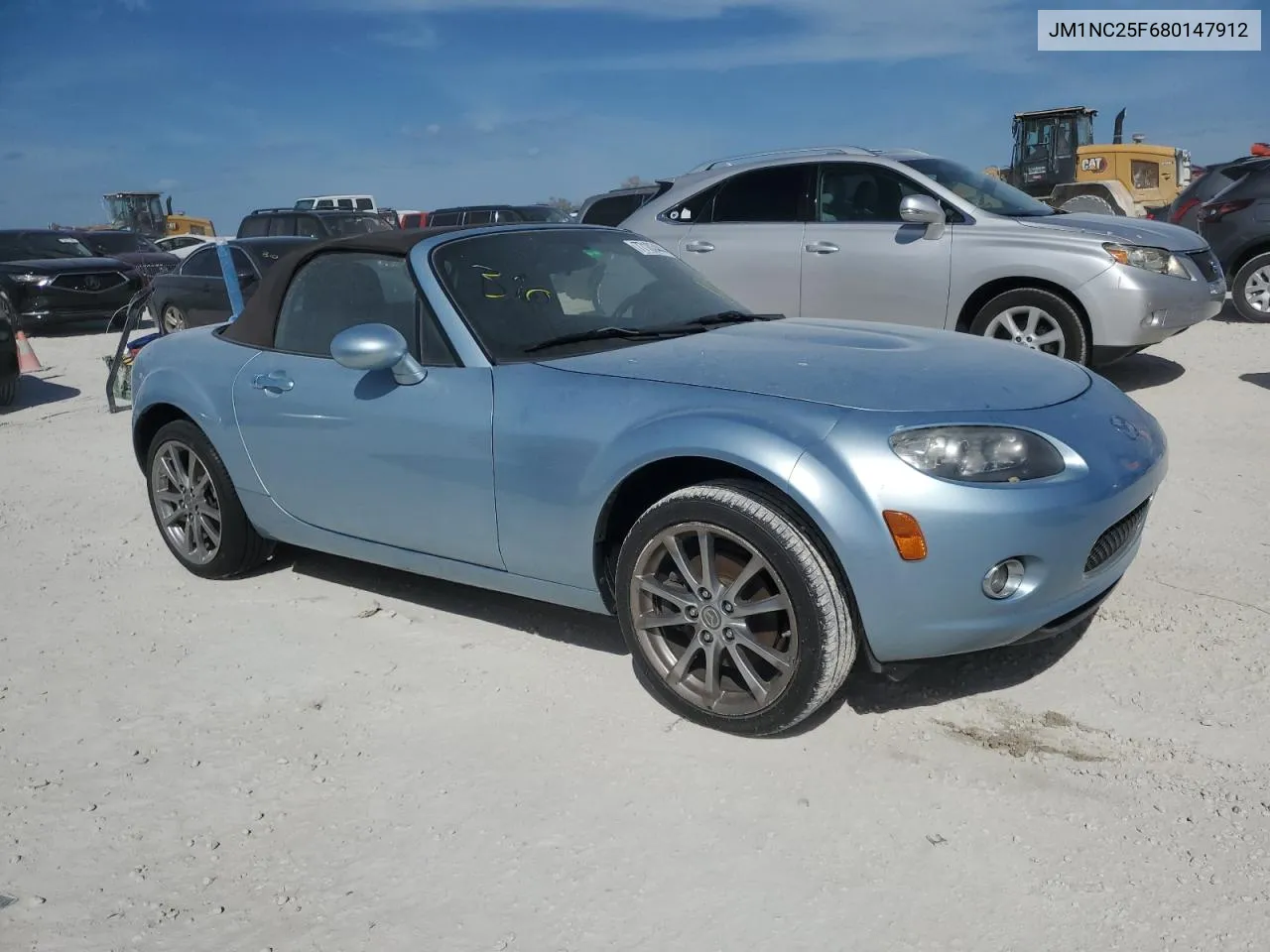 2008 Mazda Mx-5 Miata VIN: JM1NC25F680147912 Lot: 77103444