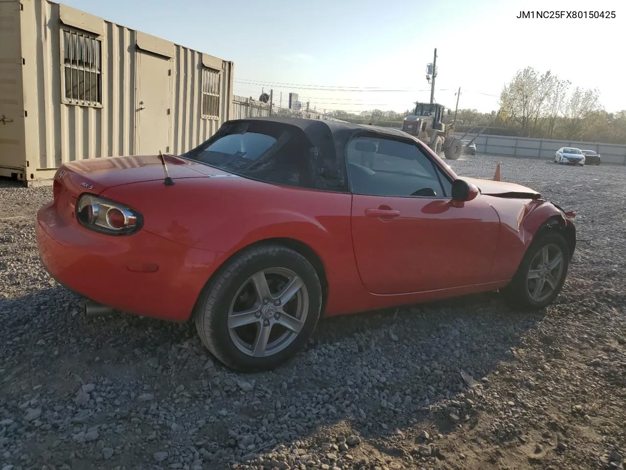 2008 Mazda Mx-5 Miata VIN: JM1NC25FX80150425 Lot: 77981674