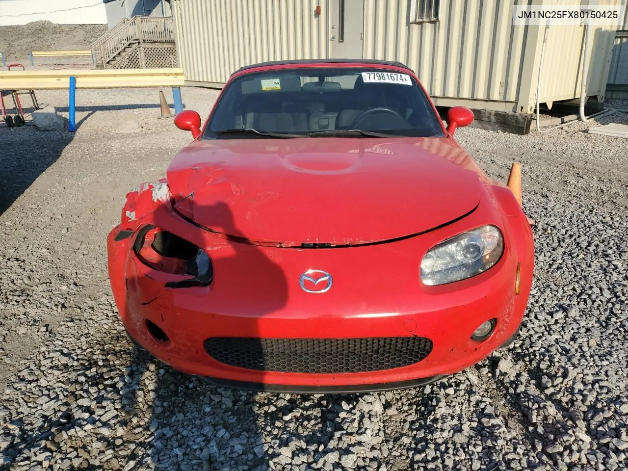 2008 Mazda Mx-5 Miata VIN: JM1NC25FX80150425 Lot: 77981674