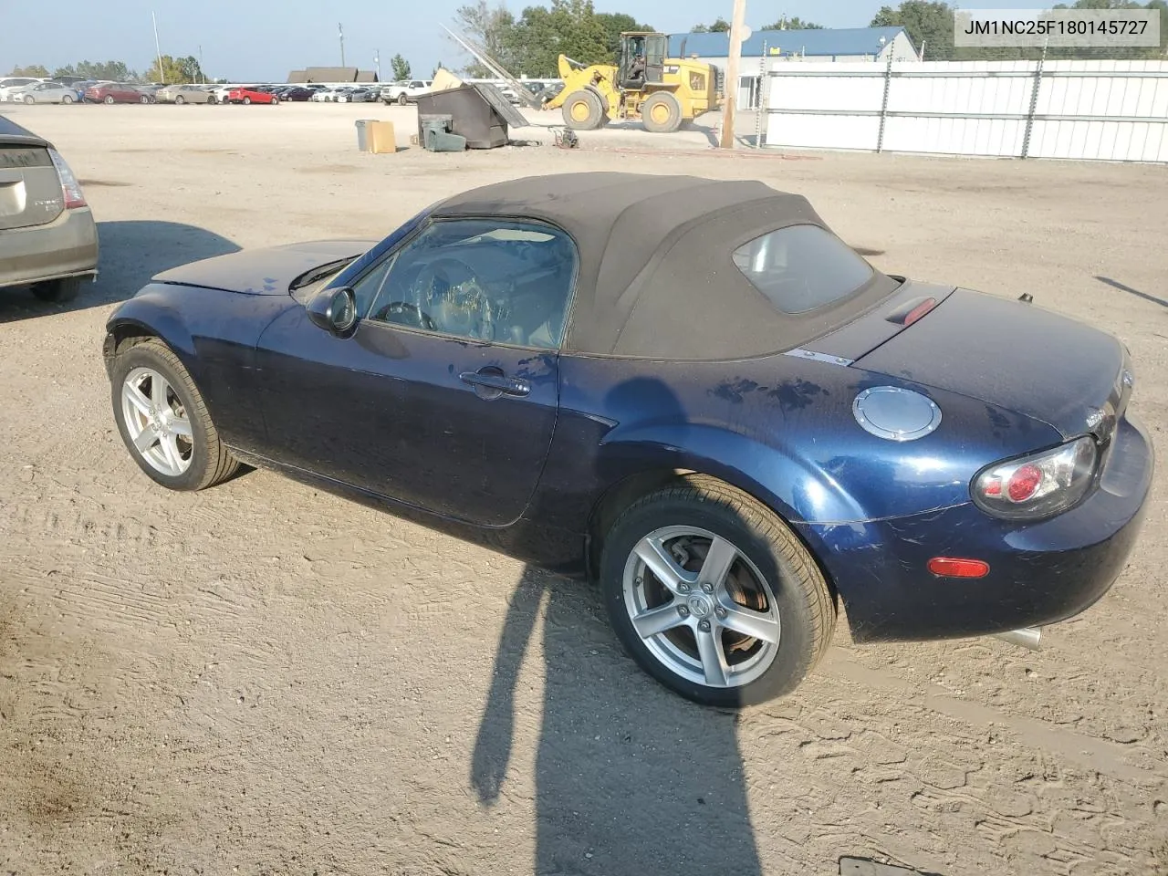 2008 Mazda Mx-5 Miata VIN: JM1NC25F180145727 Lot: 78411304