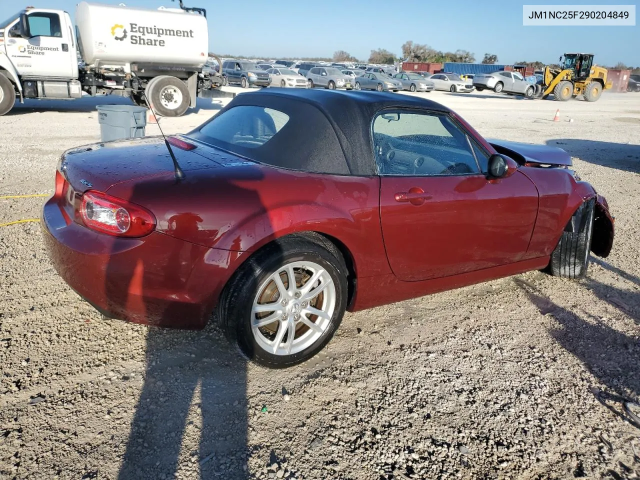 2009 Mazda Mx-5 Miata VIN: JM1NC25F290204849 Lot: 76687404