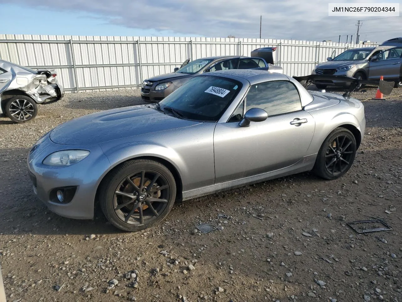 2009 Mazda Mx-5 Miata VIN: JM1NC26F790204344 Lot: 76948804