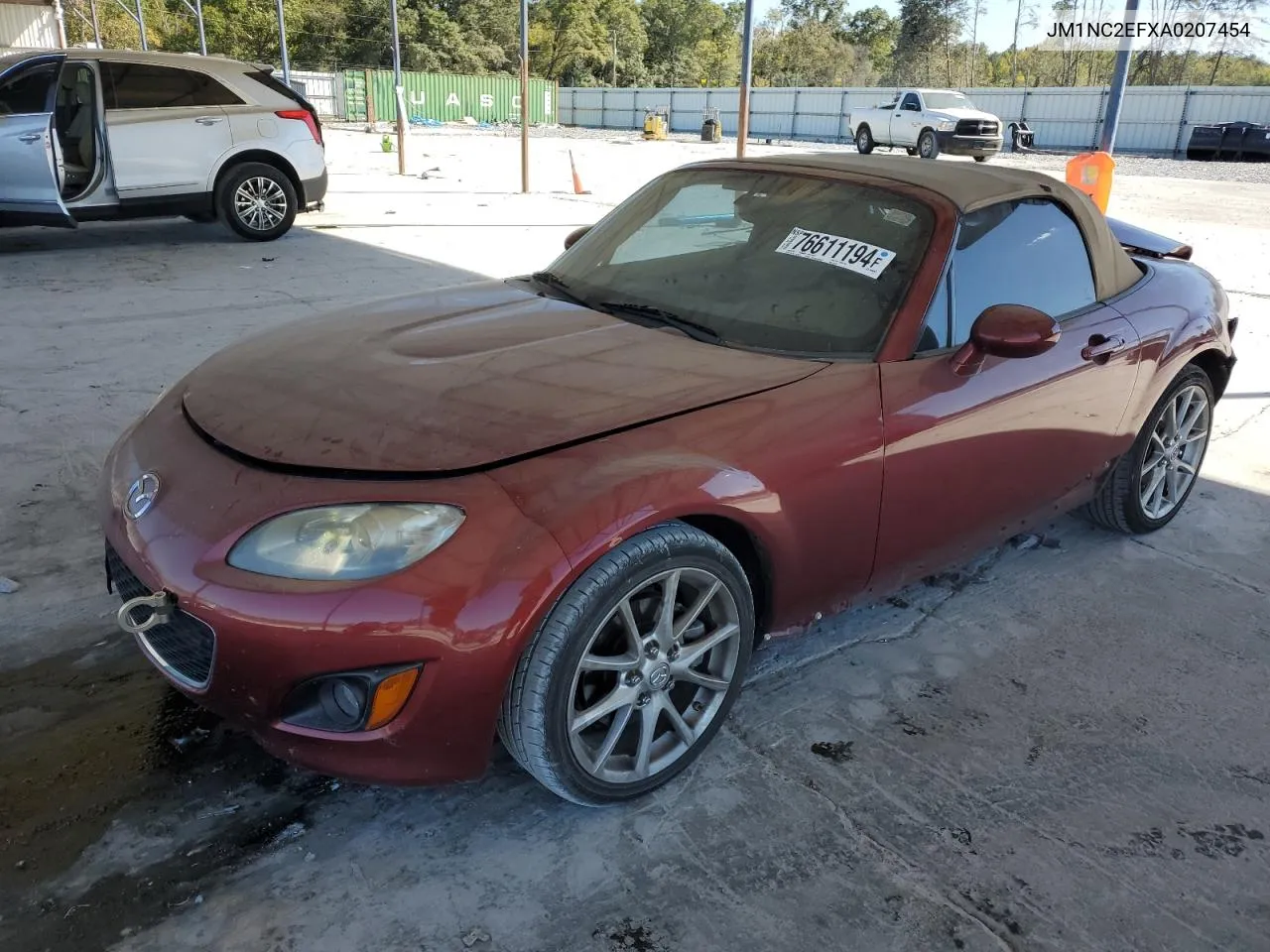 2010 Mazda Mx-5 Miata VIN: JM1NC2EFXA0207454 Lot: 76611194