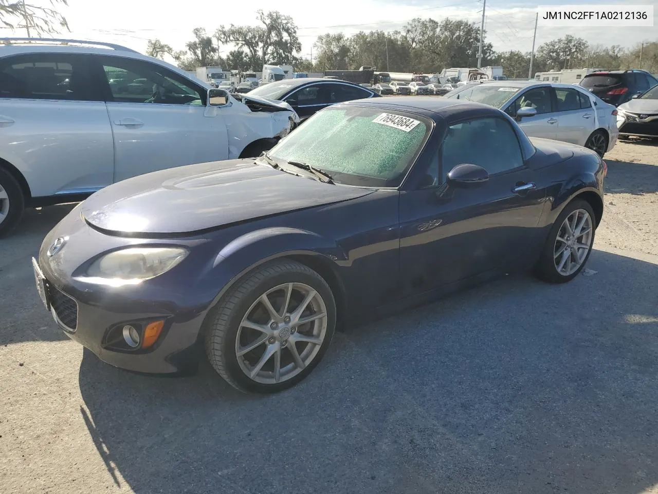 2010 Mazda Mx-5 Miata VIN: JM1NC2FF1A0212136 Lot: 76943684