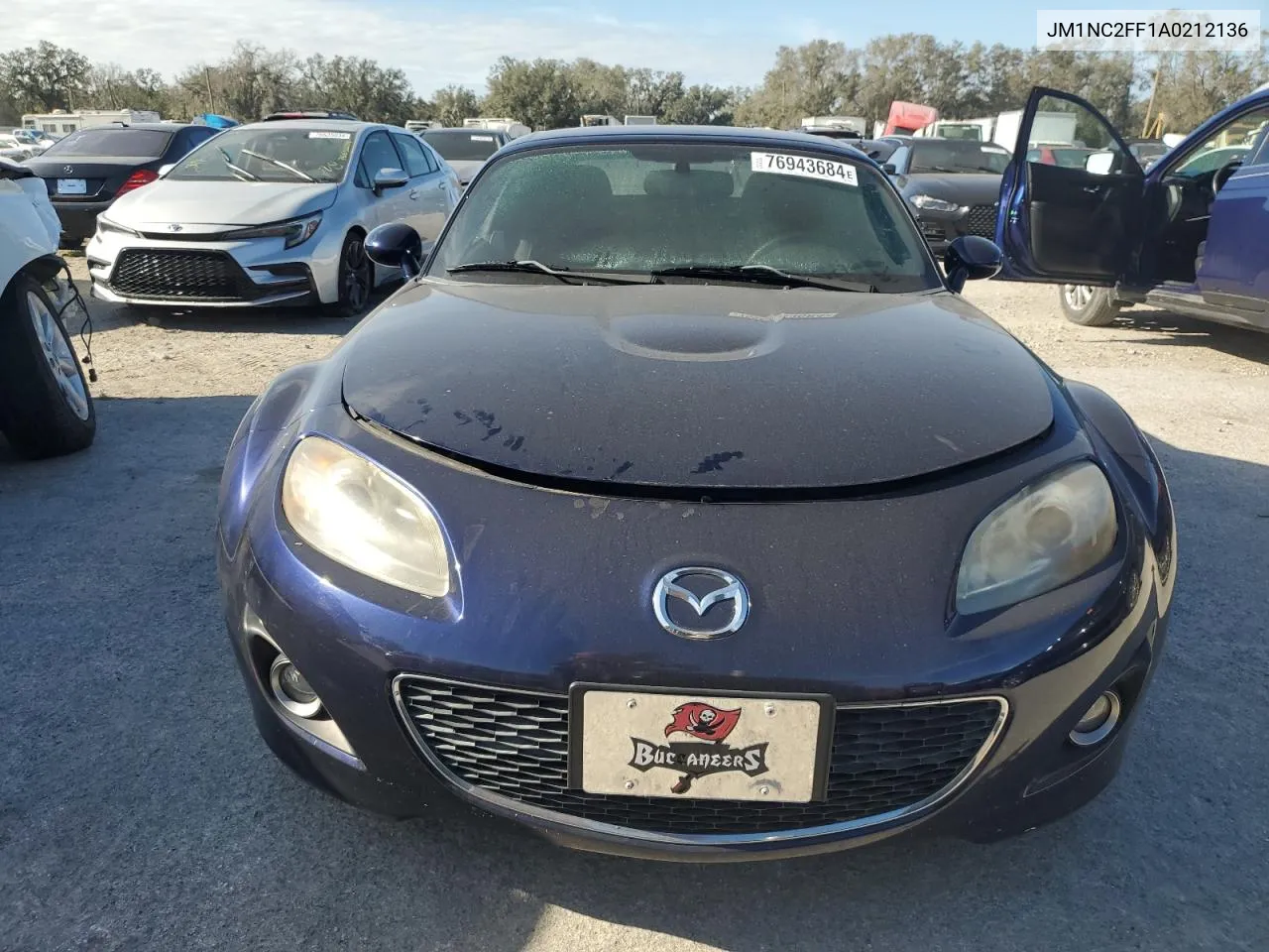 2010 Mazda Mx-5 Miata VIN: JM1NC2FF1A0212136 Lot: 76943684