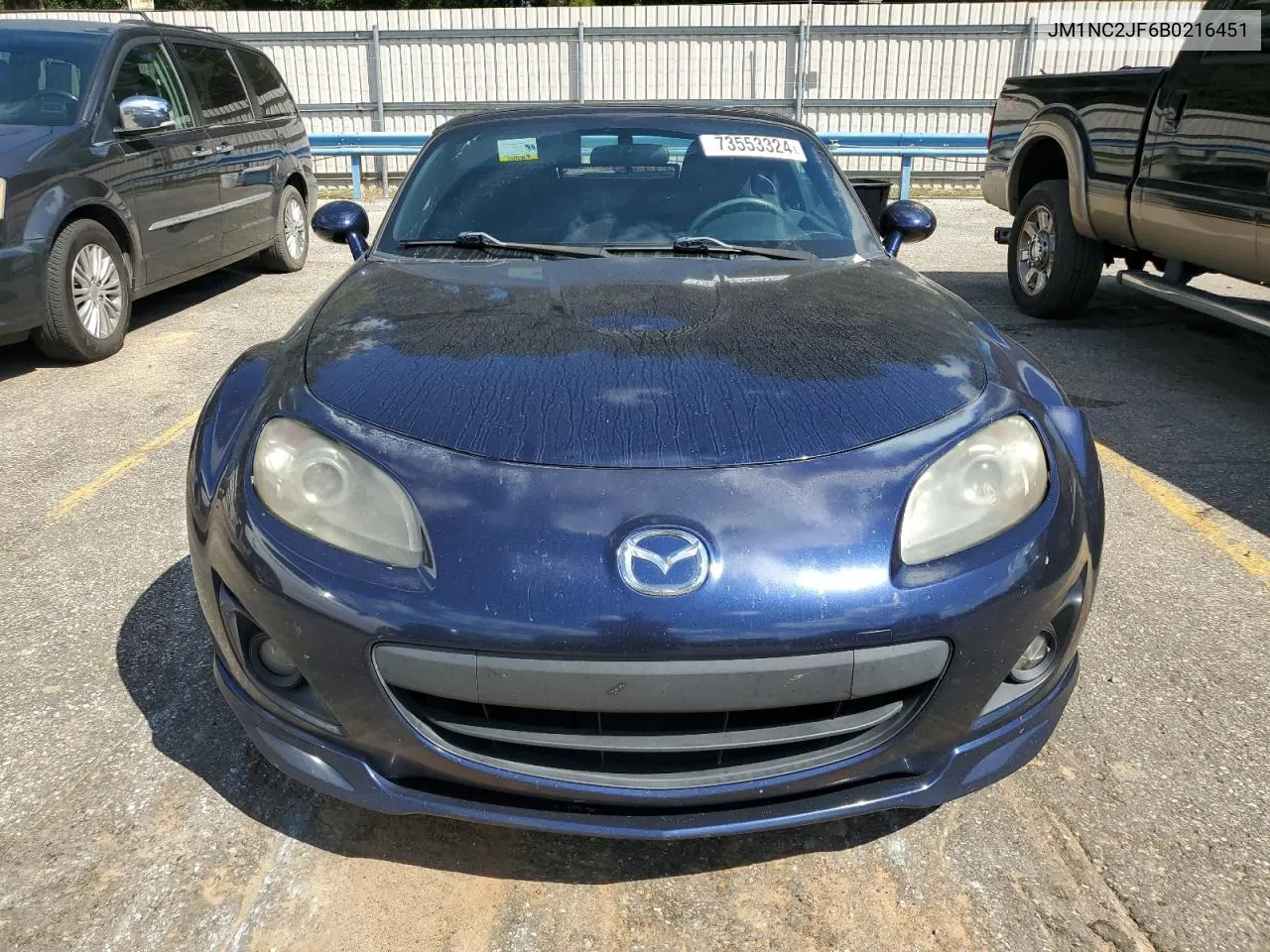 2011 Mazda Mx-5 Miata VIN: JM1NC2JF6B0216451 Lot: 73553324