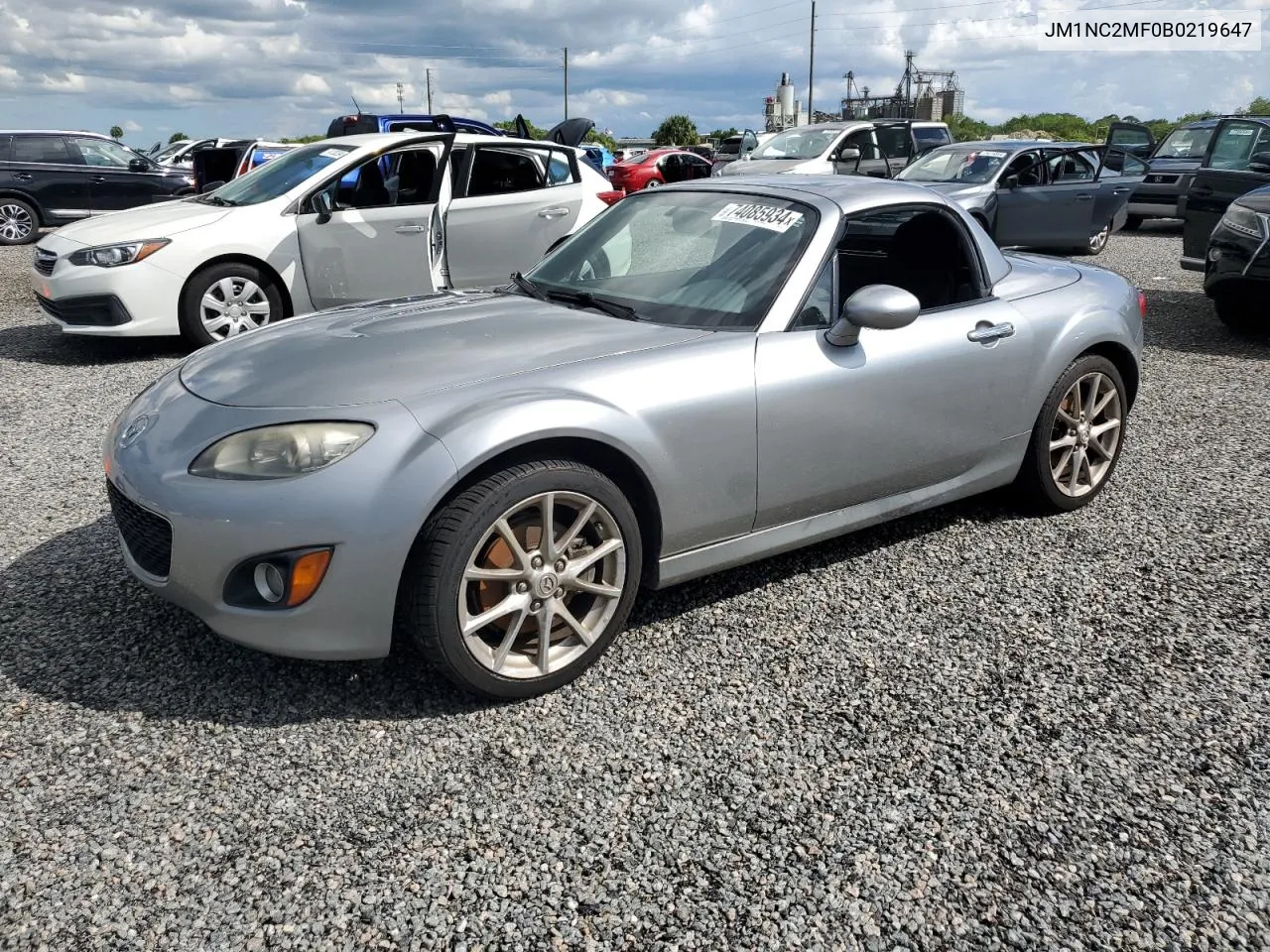 2011 Mazda Mx-5 Miata VIN: JM1NC2MF0B0219647 Lot: 74085934