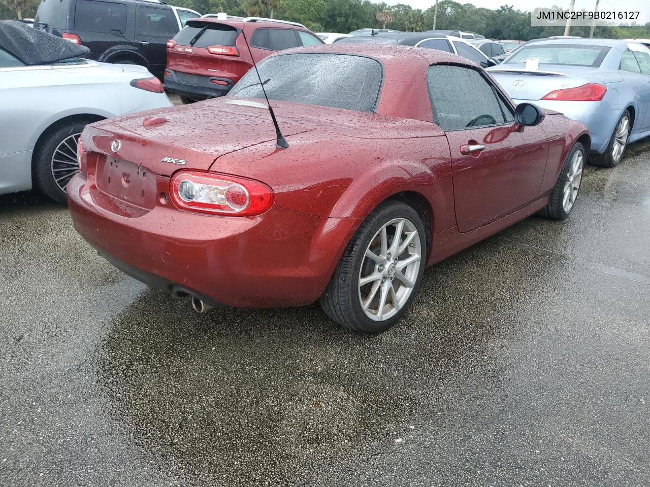 2011 Mazda Mx-5 Miata VIN: JM1NC2PF9B0216127 Lot: 74326674