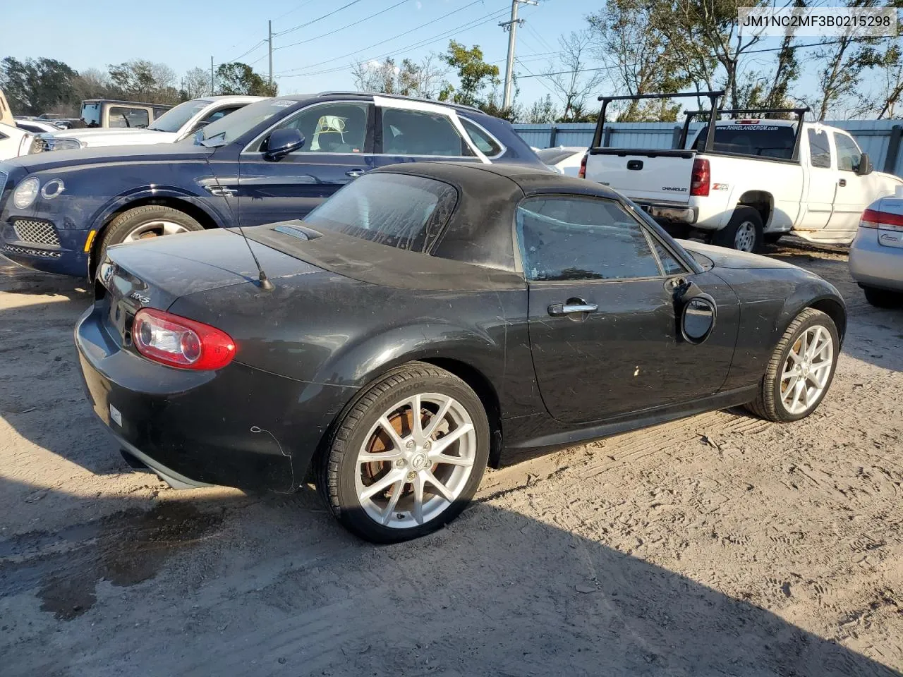 2011 Mazda Mx-5 Miata VIN: JM1NC2MF3B0215298 Lot: 74753014