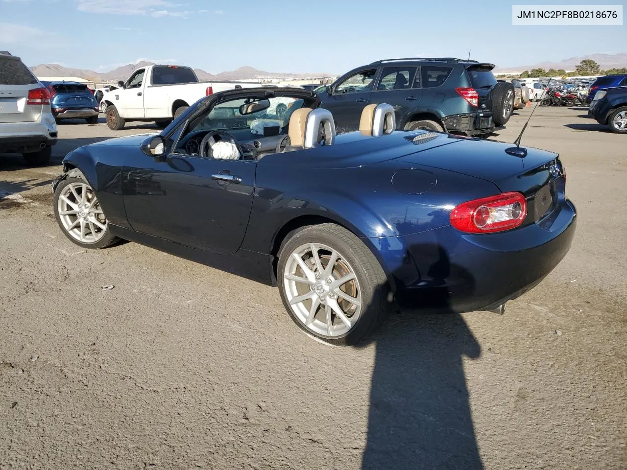 2011 Mazda Mx-5 Miata VIN: JM1NC2PF8B0218676 Lot: 75012754