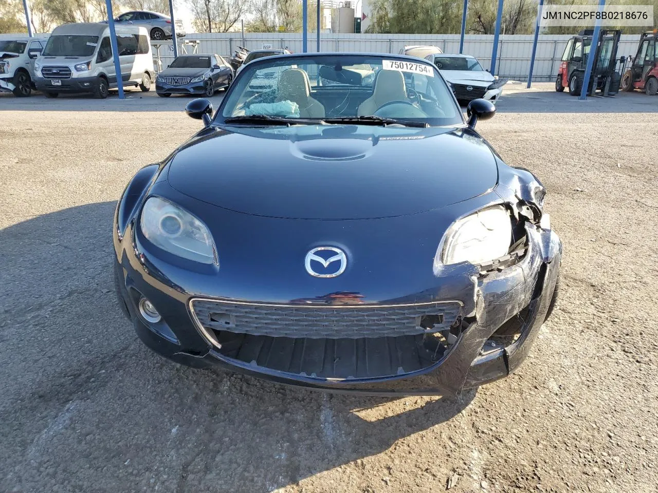 2011 Mazda Mx-5 Miata VIN: JM1NC2PF8B0218676 Lot: 75012754