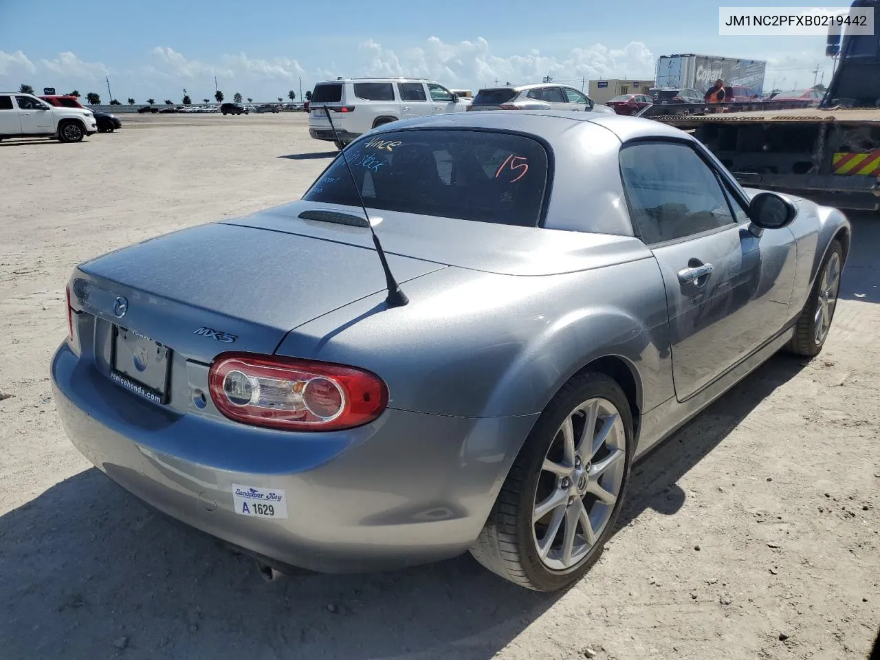 2011 Mazda Mx-5 Miata VIN: JM1NC2PFXB0219442 Lot: 76984344