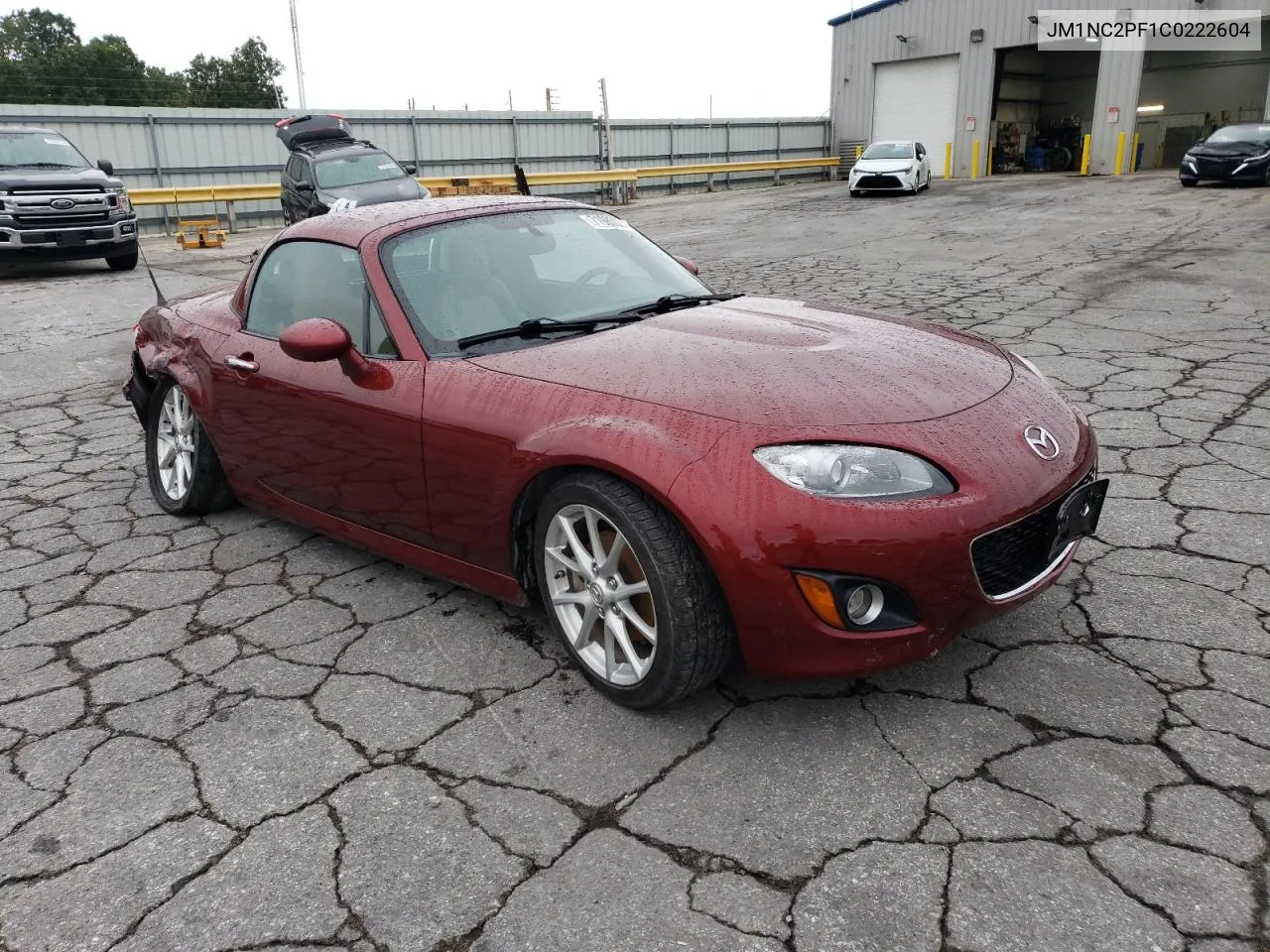 2012 Mazda Mx-5 Miata VIN: JM1NC2PF1C0222604 Lot: 71985004