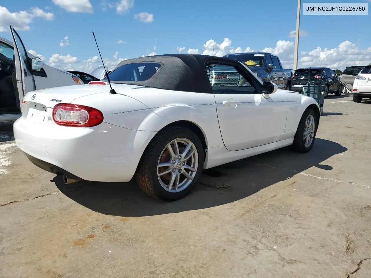 2012 Mazda Mx-5 Miata VIN: JM1NC2JF1C0226760 Lot: 73934464