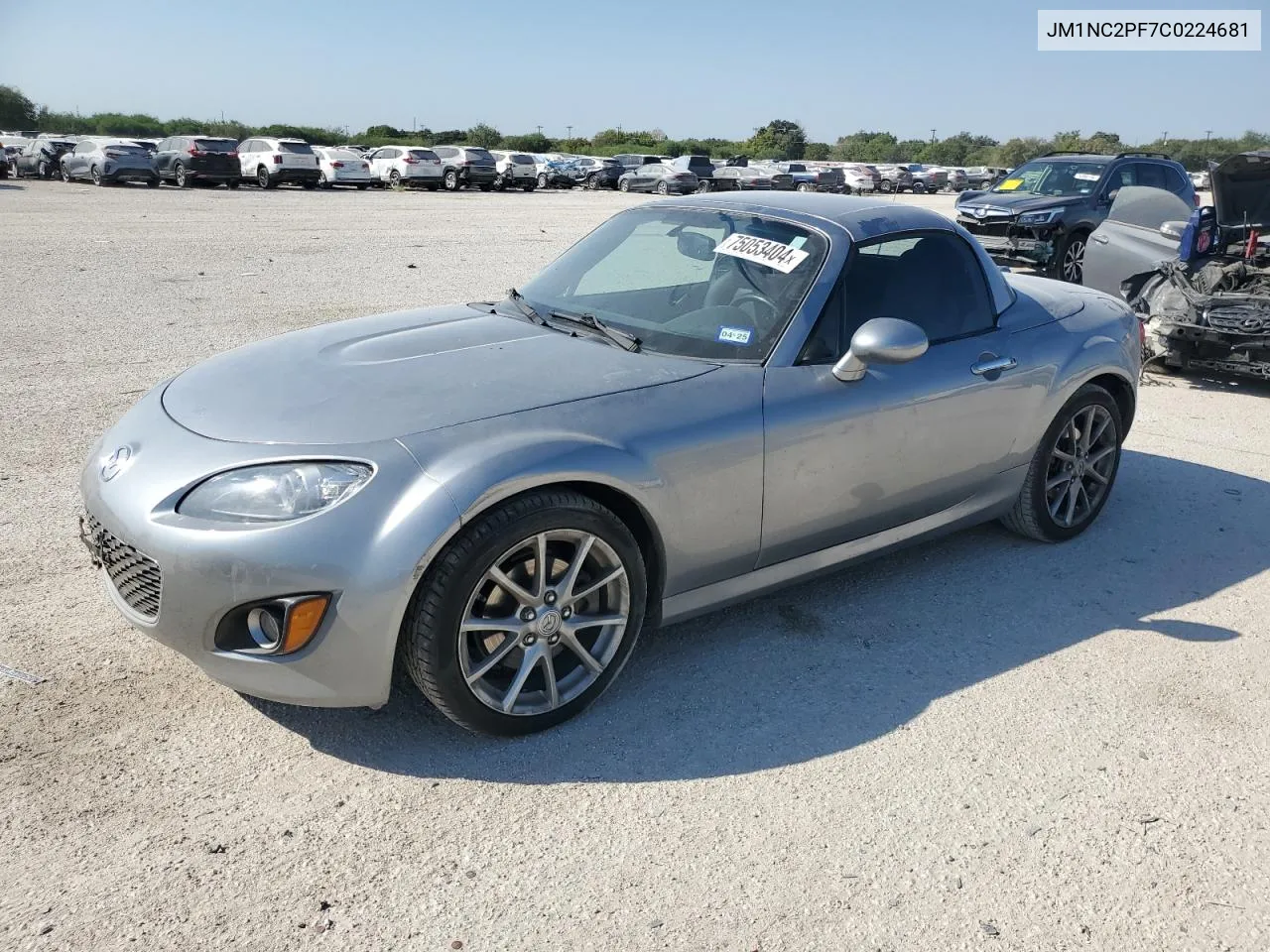 2012 Mazda Mx-5 Miata VIN: JM1NC2PF7C0224681 Lot: 75053404